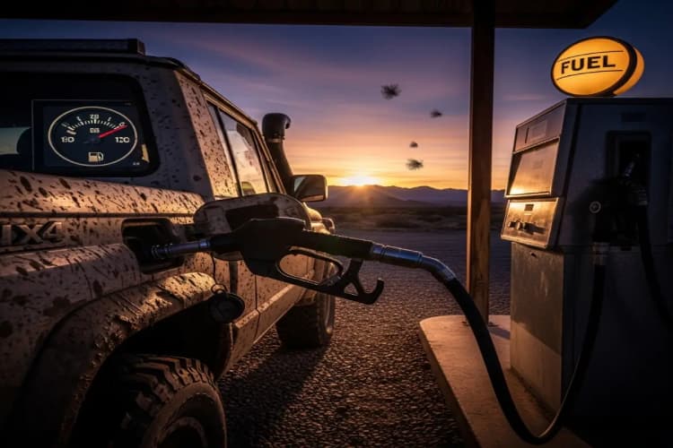 مصرف سوخت خودرو دو دیفرانسیل