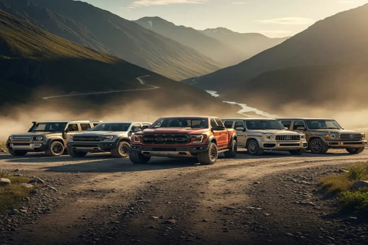 بهترین خودروهای دو دیفرانسیل برای آفرود