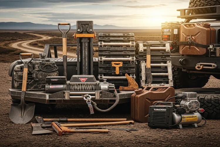 تجهیزات جانبی آفرود ( لوازم ضروری)